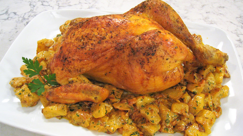 'Cómetelo' prepara hoy una receta muy navideña de pollo de corral al horno