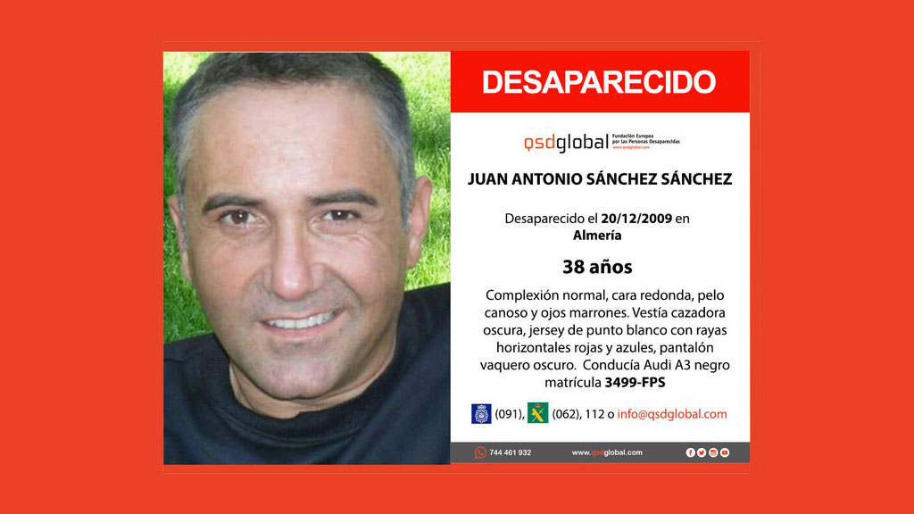 ¿Qué le ocurrió a Juan Antonio Sánchez la madrugada del 20 de diciembre de 2009?