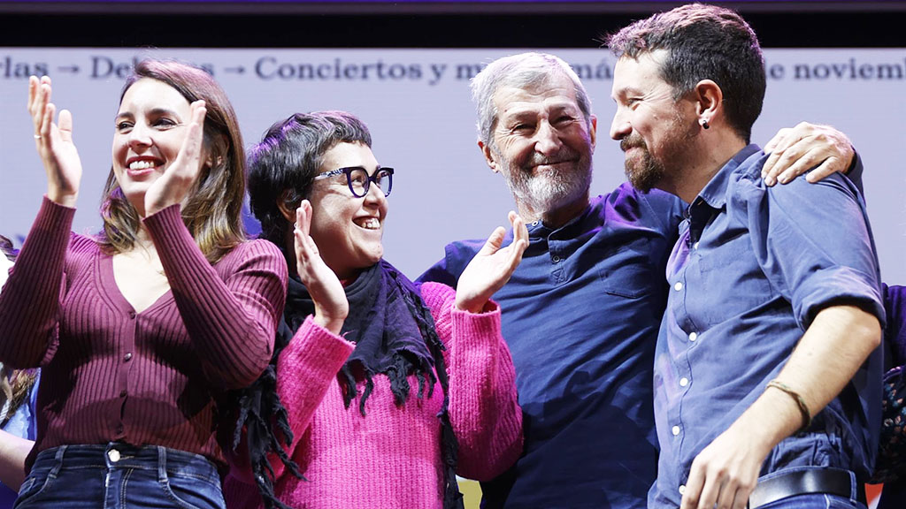 Pablo Iglesias exige ‘respeito’ de Yolanda Díaz pelo Podemos
