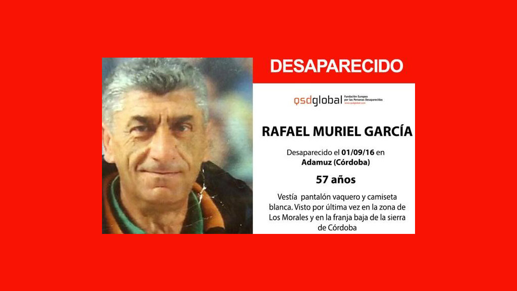 La familia de Rafael Muriel rota seis años después de su desaparición.
