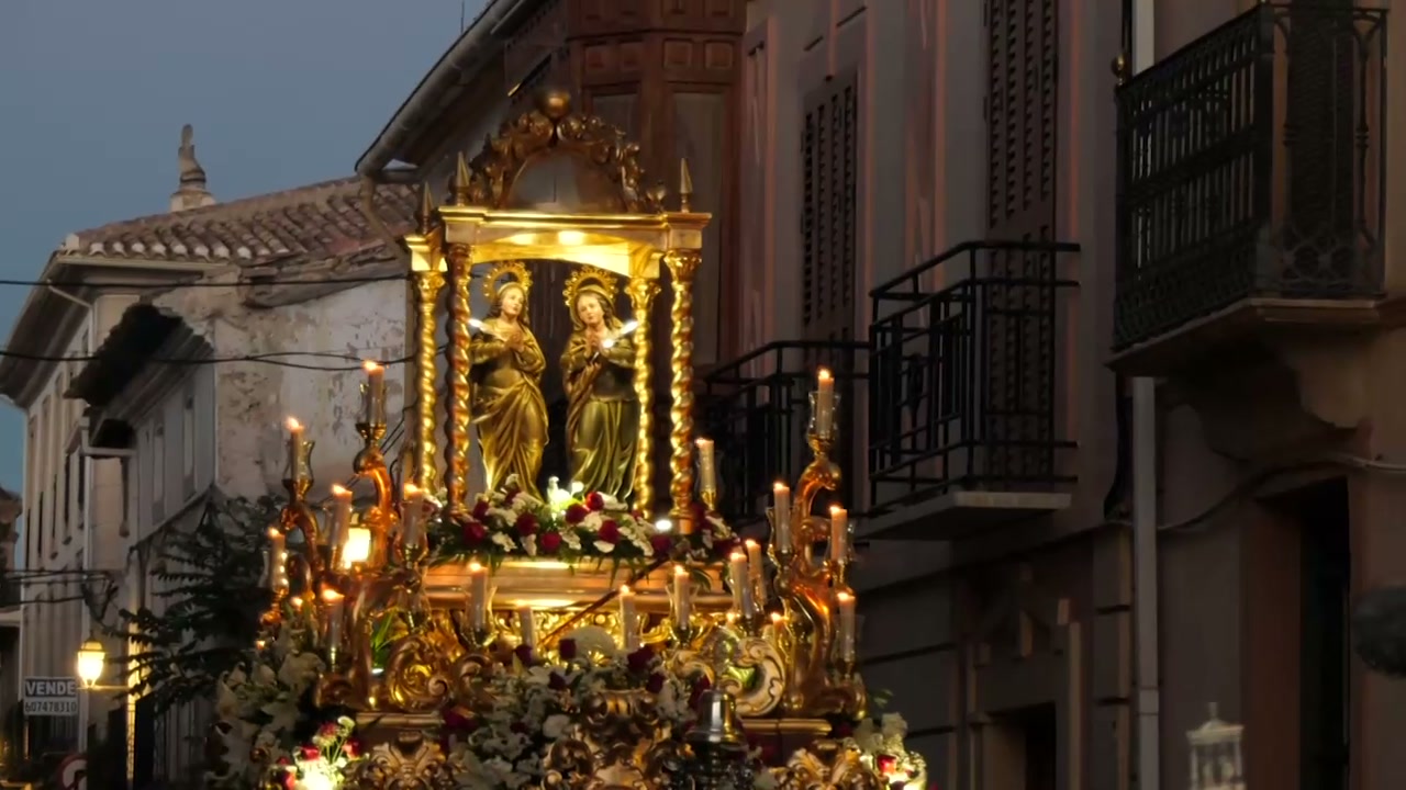Fiestas de las Santas de Huéscar, Granada