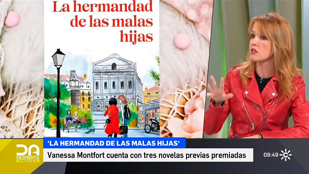 Despierta Andalucía  Vanessa Monfort presenta su último libro La hermandad  de las malas hijas