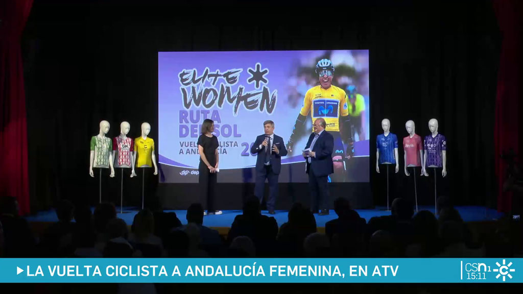 120 corredores participam do Circuito Ciclístico Feminino da Andaluzia