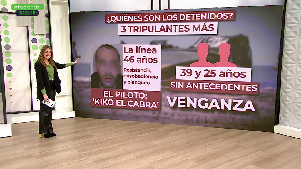 Kiko "el Cabra", entre los tripulantes de la "narcolancha"