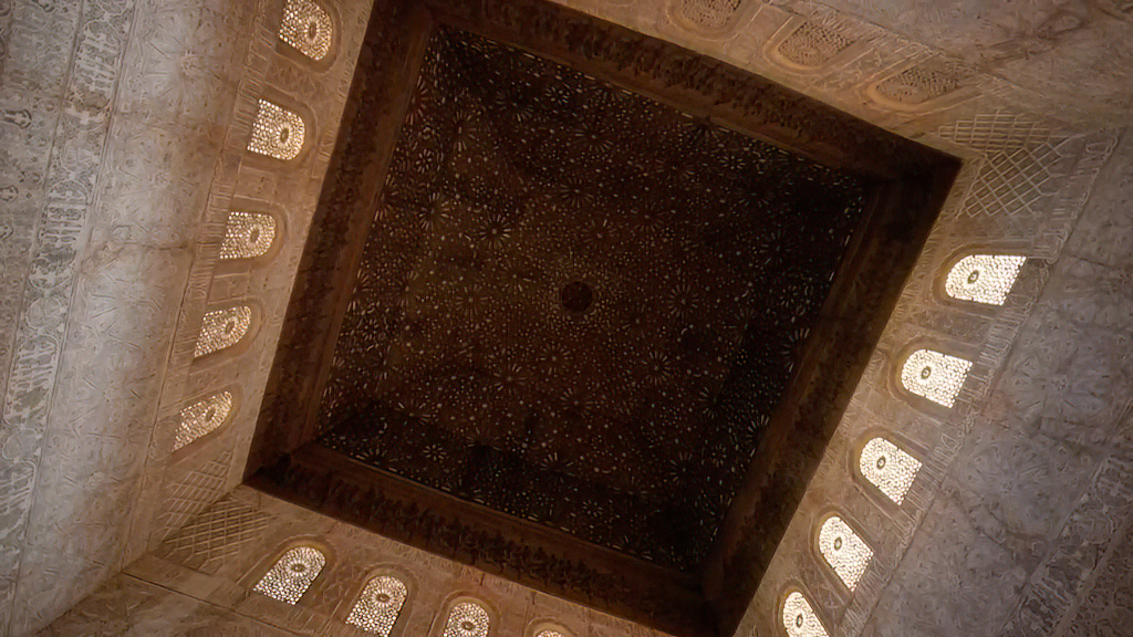 techo torre comares alhambra