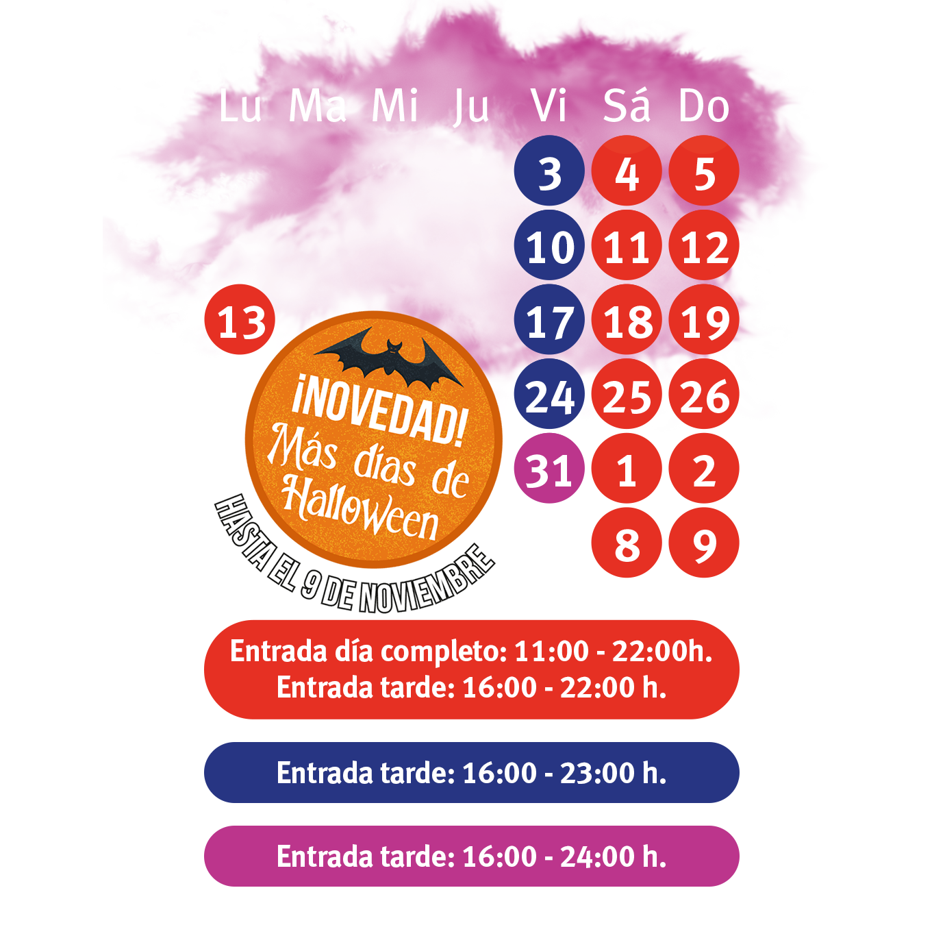 isla magica halloween