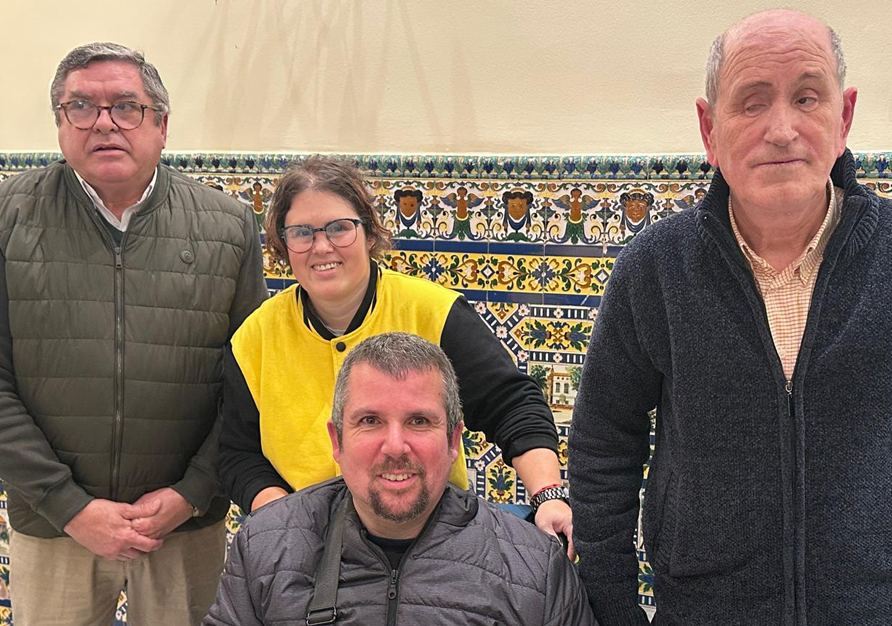 Protagonistas del primer pregón inclusivo de la Semana Santa