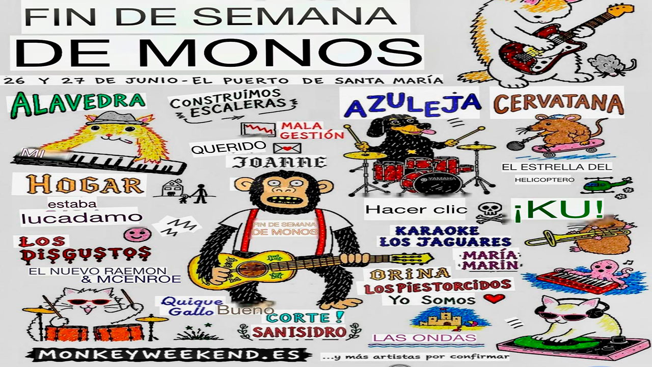 El Monkey Weekend vuelve a El Puerto de Santamaría